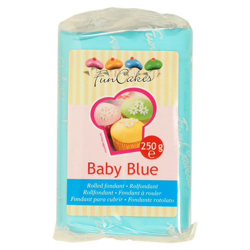 Funcakes sokerimassa, Baby Blue 250g