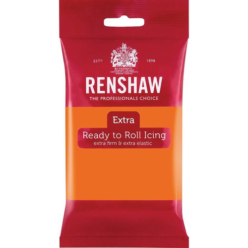 Renshaw EXTRA sokerimassa, oranssi 250g