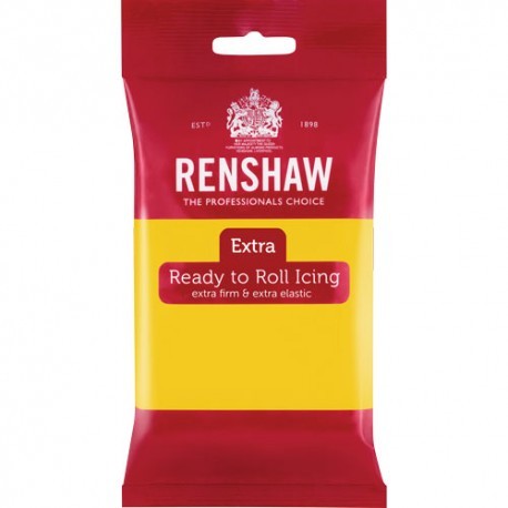 Renshaw EXTRA sokerimassa, keltainen 250g