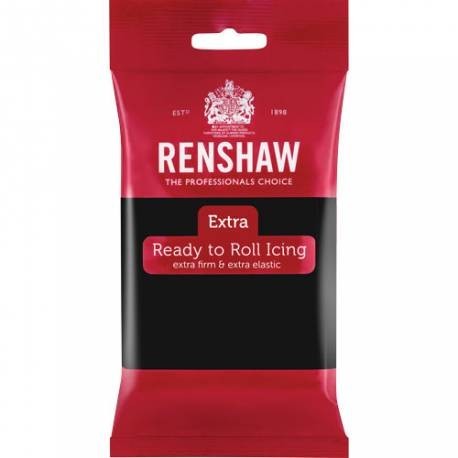 Renshaw EXTRA sokerimassa, musta 250g 