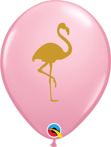 Kumipallot 25kpl, Flamingo