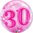 Bubblepallo, pinkki 30v.