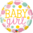 Foliopallo, baby girl dots