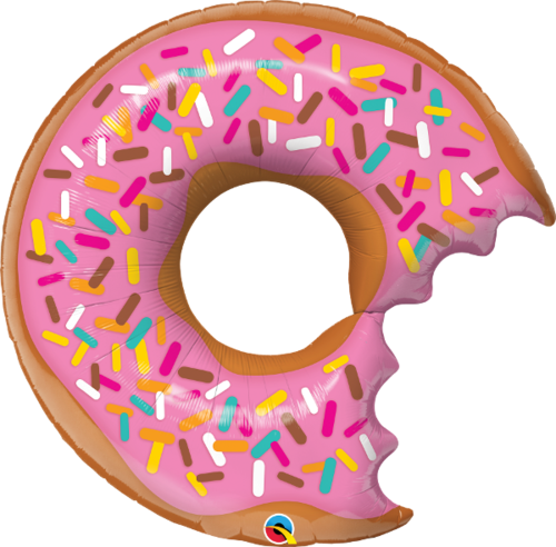 Muotofoliopallo, bit donut & sprinkles