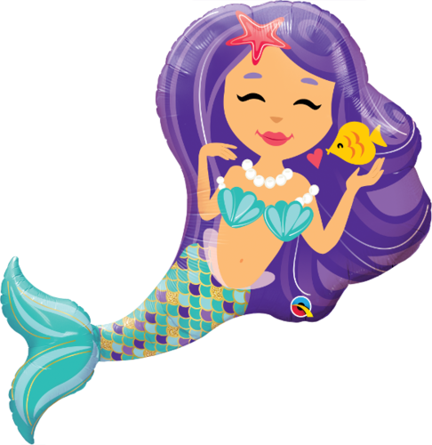 Muotofoliopallo, enchanting mermaid