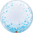 Bubblepallo, blue confetti dots