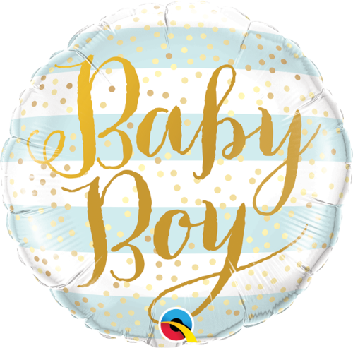 Foliopallo, Baby boy blue stripes