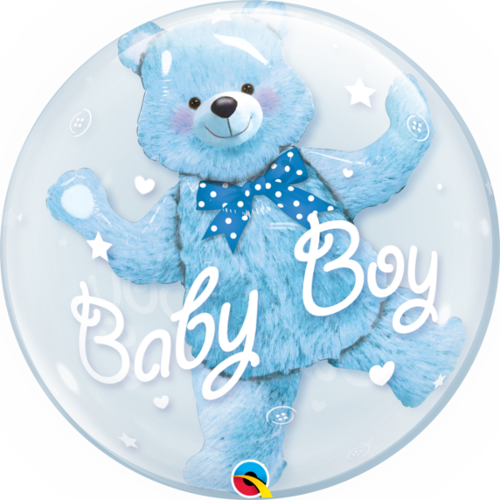 Double bubblepallo, baby blue bear
