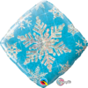 Foliopallo, Snowflake sparkles blue