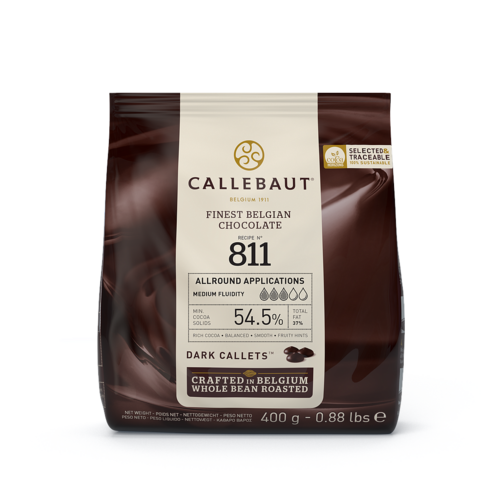 Callebaut N° 811 tummasuklaa 400g
