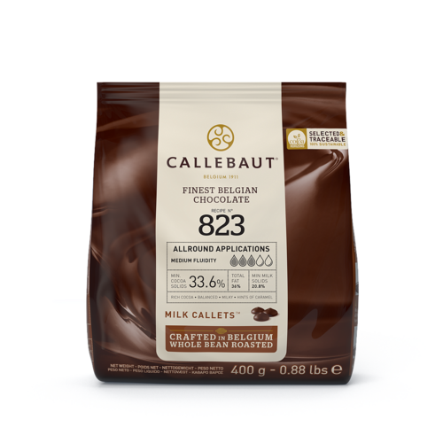 Callebaut N° 823 maitosuklaa 400g
