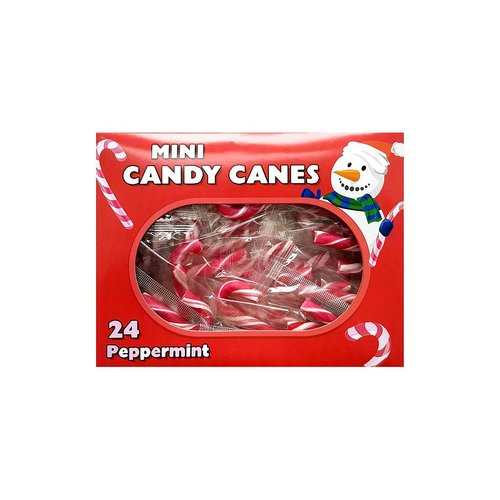 Mini candy canes karkkikepit 96g