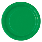 Isot lautaset, kirkkaan vihreä 