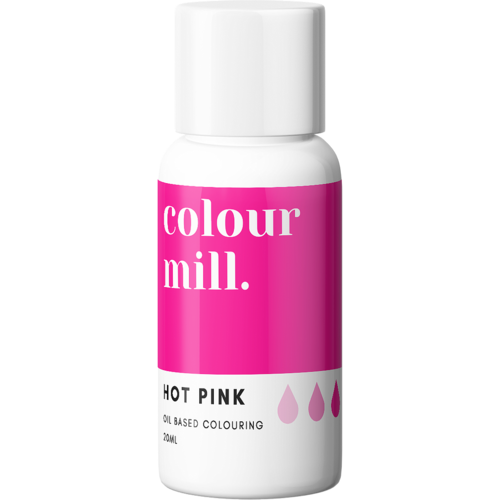 Colour Mill elintarvikeväri, Hot Pink 20ml