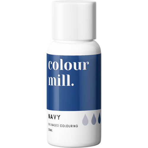 Colour Mill elintarvikeväri, Navy 20ml