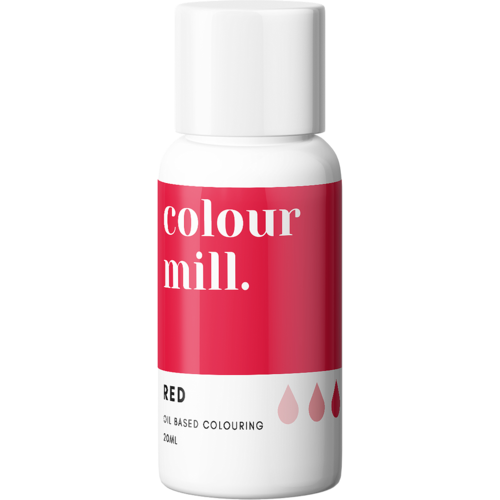 Colour Mill elintarvikeväri, Red 20ml
