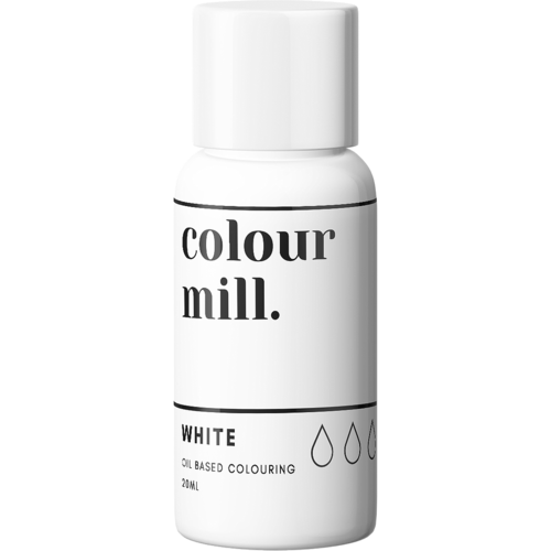 Colour Mill elintarvikeväri, White 20ml