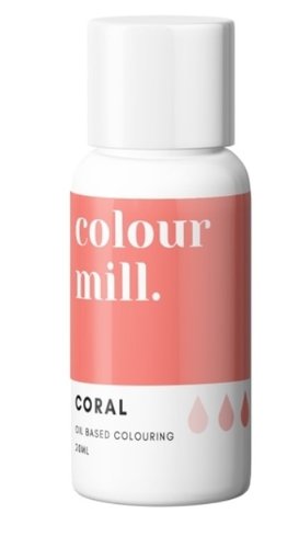 Colour Mill elintarvikeväri, Coral 20ml   