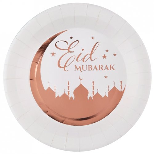 Eid Mubarak isot lautaset
