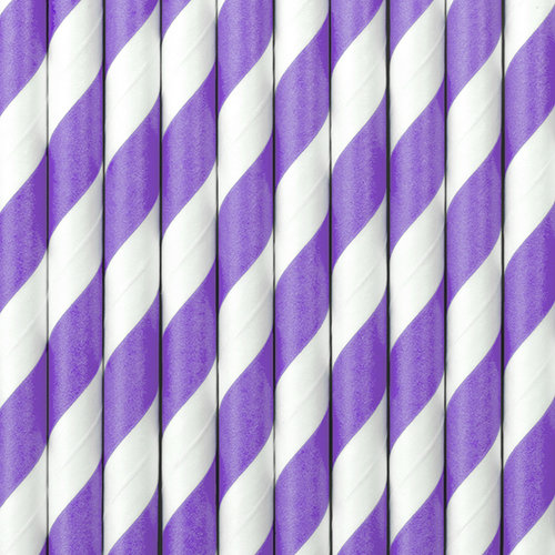 Paperipillit, violetti-valkoraidalliset  