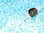 Confettitykki push pop, sininen