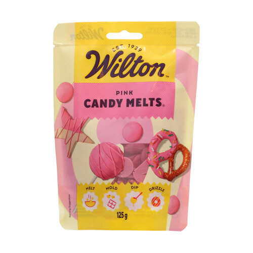 Wilton Candy Melts, Pinkki 125 g