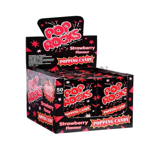 Pop Rocks Popping Candy Mansikka paukkukarkki 7g 