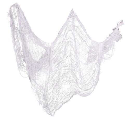 Halloween kangas, 76 x 228cm valkoinen