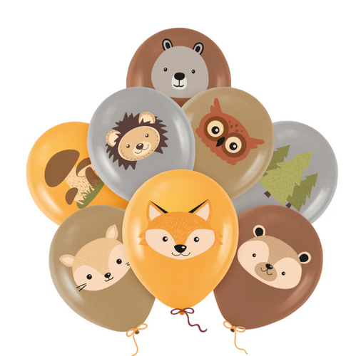 Ilmapallot, Metsäneläimet 8kpl