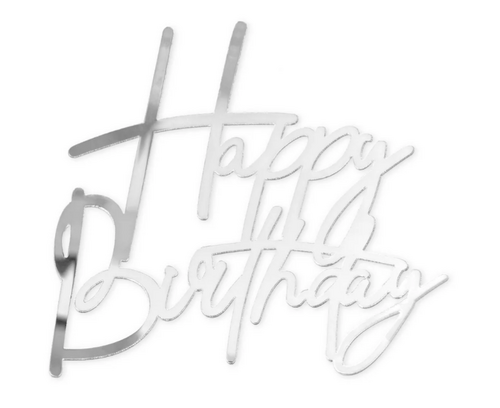 Kakkukoriste, Happy Birthday hopea