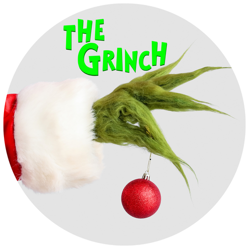 Syötävä kakkukuva, The Grinch 20 cm