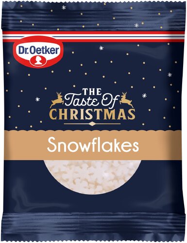 Dr Oetker koristerae, Snowflakes 16 g