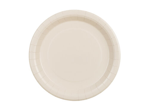 Isot lautaset, beige 6kpl