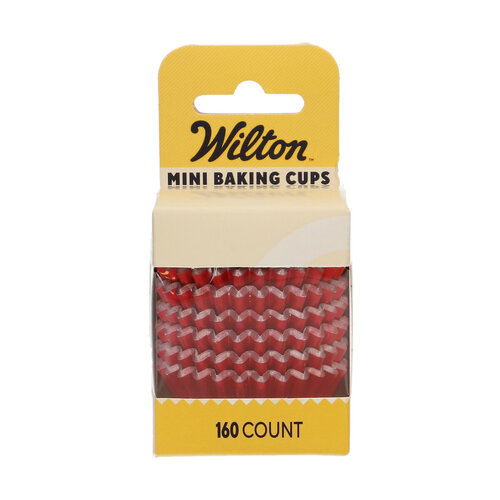 Wilton mini-muffinivuoat, Punainen 160kpl