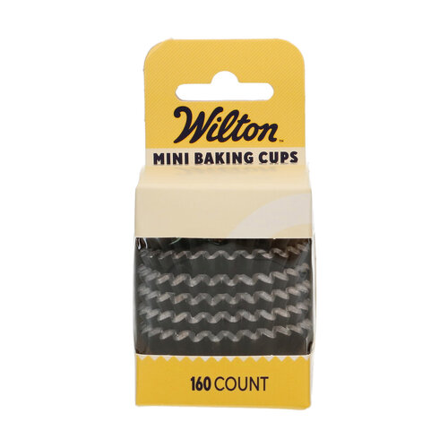 Wilton mini-muffinivuoat, Musta 160kpl