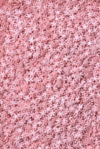 Koristeraemix, vaaleanpunaiset lumihiutaleet 20g